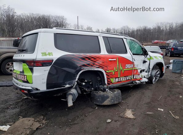 1C4SJSBP6RS133729 2024 JEEP WAGONEER Белый Задняя правая четверть