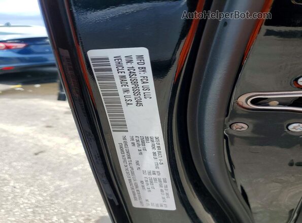 1C4SJSBP6SS512445 2025 JEEP WAGONEER Black VIN კოდის სტიკერის ხედი
