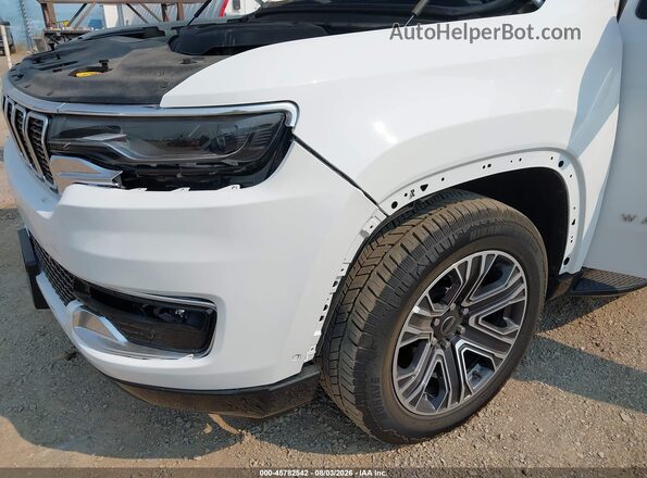 1C4SJSBPXSS535081 2025 JEEP WAGONEER L White Vista frontal