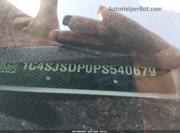 1C4SJSDP0PS540679 2023 JEEP WAGONEER L Белый Вид подкапотного пространства