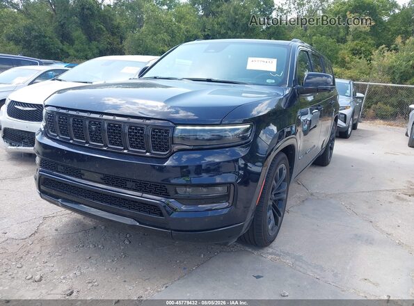 1C4SJSFP1RS122356 2024 JEEP GRAND WAGONEER L Black Առջևի ձախ երեք քառորդ տեսարան