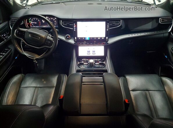 1C4SJSFP2RS132832 2024 JEEP GRAND Черный Вид панели приборов