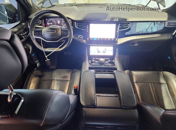 1C4SJSFP7RS120501 2024 JEEP GRAND Black Widok deski rozdzielczej