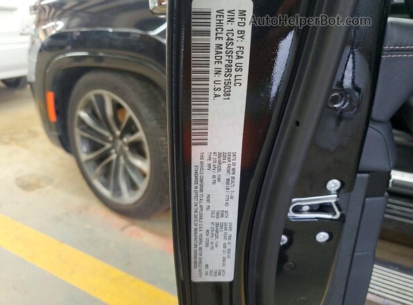 1C4SJSFP8RS150381 2024 JEEP GRAND WAGO Черный Панорамный вид салона 360°