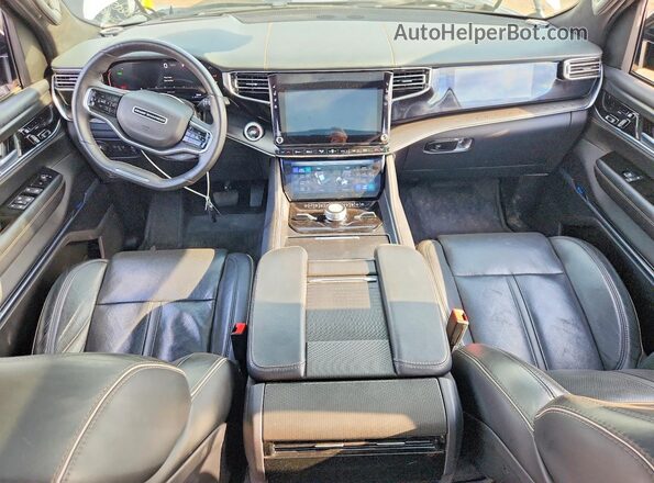 1C4SJSFP8RS186202 2024 JEEP GRAND White Вид панелі приладів