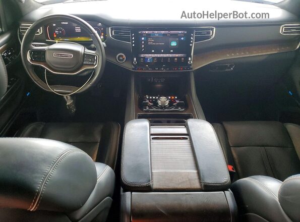 1C4SJSFPXPS578157 2023 JEEP GRAND Charcoal Widok deski rozdzielczej