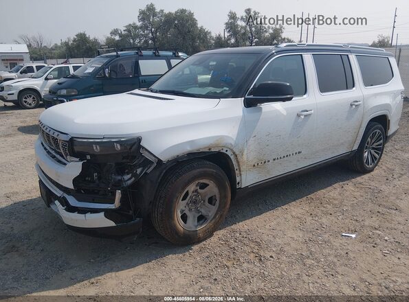 1C4SJSGPXRS171232 2024 JEEP GRAND WAGONEER L White Առջևի ձախ երեք քառորդ տեսարան