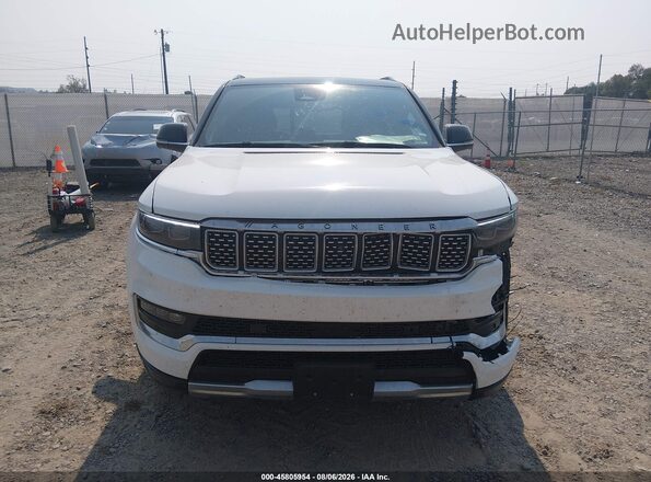 1C4SJSGPXRS171232 2024 JEEP GRAND WAGONEER L White Սարքավորումների վահանակի տեսք