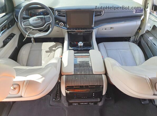 1C4SJUDT5NS167824 2022 JEEP WAGONEER Beige Widok deski rozdzielczej