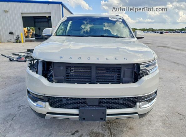 1C4SJUDT5NS167824 2022 JEEP WAGONEER Beige Widok z przodu