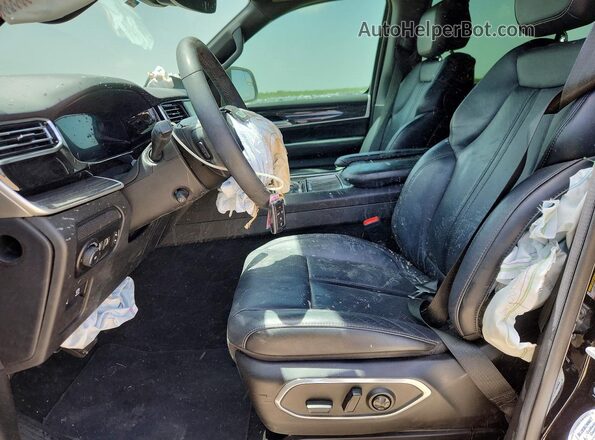 1C4SJUDT5NS206976 2022 JEEP WAGONEER Black Vista interior delantera