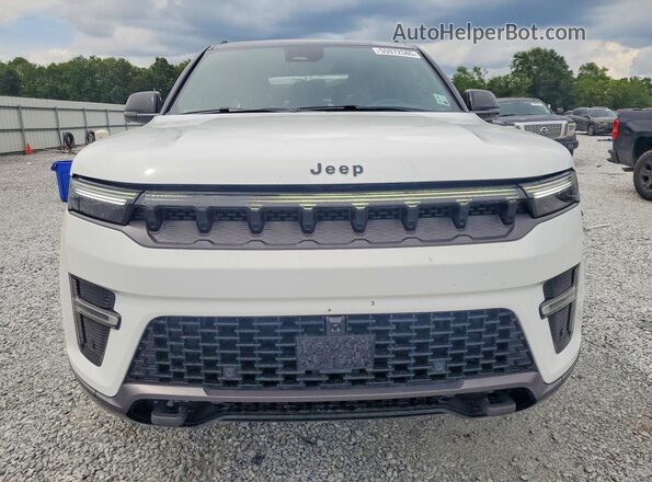 1C4SJVAP2TS167483 2026 JEEP GRAND Белый Вид спереди