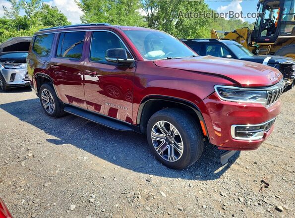 1C4SJVAP5RS167373 2024 JEEP WAGONEER Красный Передняя правая четверть