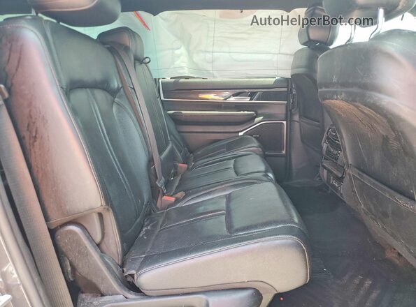 1C4SJVAT8NS221501 2022 JEEP WAGONEER Black Widok tylnych siedzeń