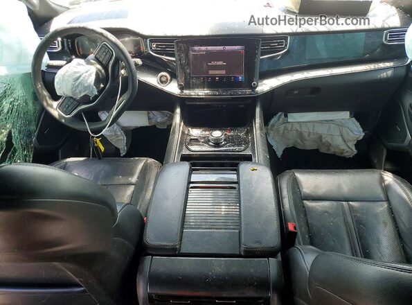 1C4SJVAT8NS221501 2022 JEEP WAGONEER Black Widok deski rozdzielczej