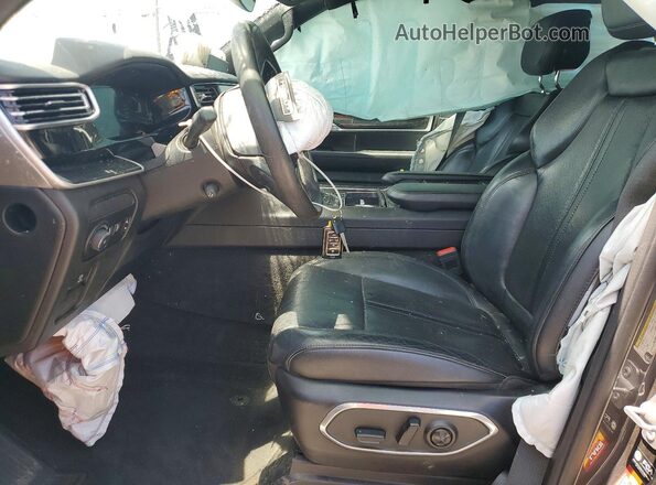 1C4SJVAT8NS221501 2022 JEEP WAGONEER Black Widok wnętrza z przodu