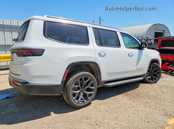 1C4SJVAT9PS543230 2023 JEEP WAGONEER Белый Задняя правая четверть