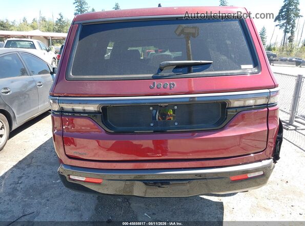 1C4SJVBP0TS187827 2026 JEEP GRAND WAGONEER Red 