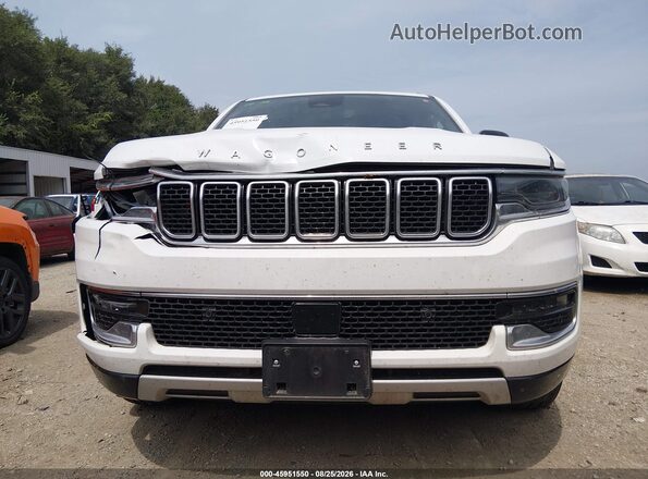 1C4SJVBP3SS510346 2025 JEEP WAGONEER White Vista frontal