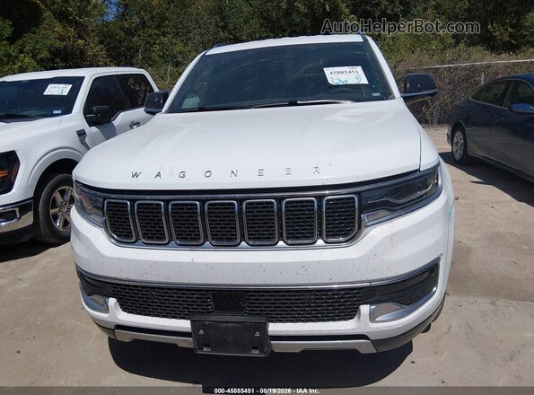 1C4SJVBP8SS518717 2025 JEEP WAGONEER White ხელსაწყოთა პანელის ხედი
