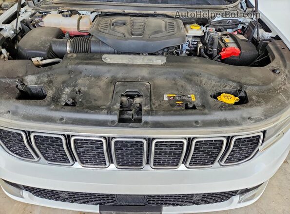 1C4SJVBP8SS536294 2025 JEEP WAGONEER White ძრავის განყოფილების ხედი