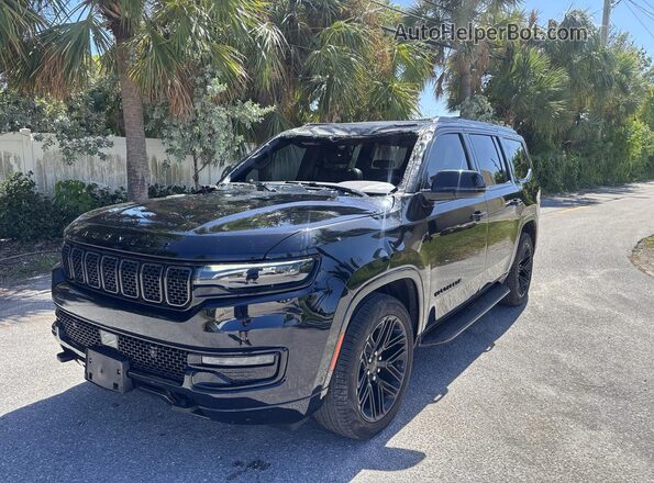 1C4SJVBP9RS116246 2024 JEEP WAGONEER Черный Задняя левая четверть