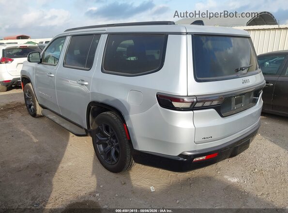 1C4SJVBP9TS159461 2026 JEEP GRAND WAGONEER Silver Trasero izquierdo