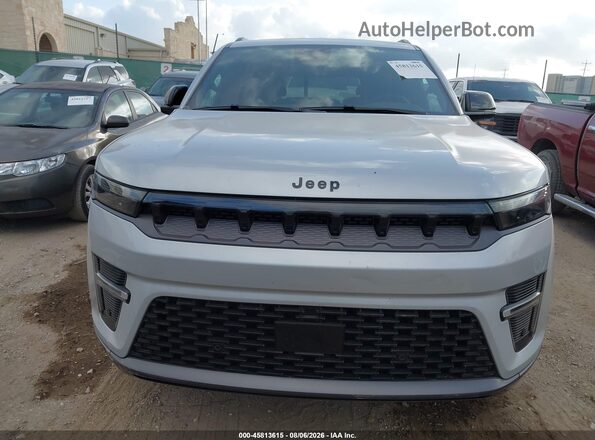 1C4SJVBP9TS159461 2026 JEEP GRAND WAGONEER Silver Vista del cuadro de instrumentos
