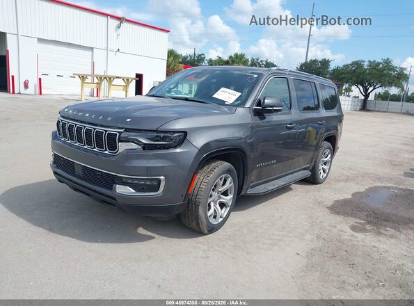 1C4SJVBPXPS515874 2023 JEEP WAGONEER Серый Передняя левая четверть