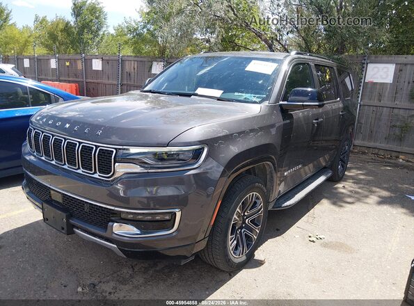 1C4SJVBPXSS524583 2025 JEEP WAGONEER Серый Передняя левая четверть