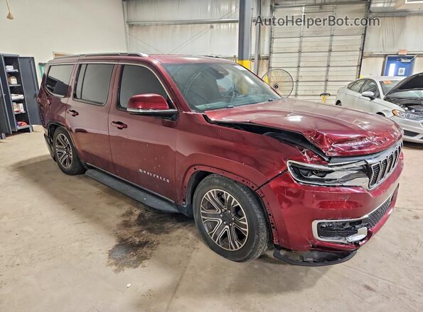 1C4SJVDT3NS114366 2022 JEEP WAGONEER Red წინა მარჯვენა