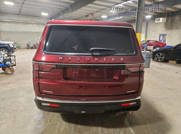 1C4SJVDT3NS114366 2022 JEEP WAGONEER Red უკანა ხედი