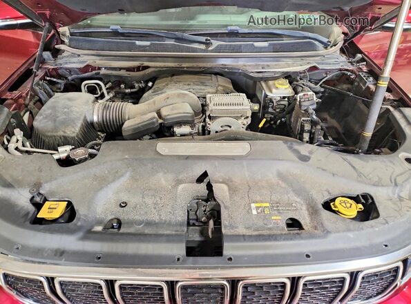 1C4SJVDT3NS114366 2022 JEEP WAGONEER Red ძრავის განყოფილების ხედი