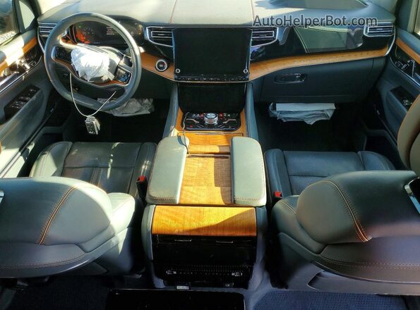 1C4SJVFJ0NS107967 2022 JEEP GRAND Silver Dashboard view