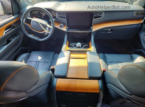 1C4SJVFJ4NS110712 2022 JEEP GRAND Gray წინა პანელის ხედი