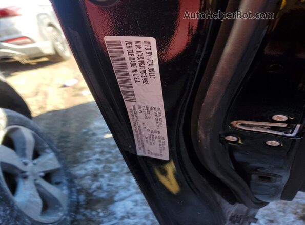 1C4SJVGJ1NS137932 2022 JEEP GRAND Black VIN կոդի պիտակի տեսք