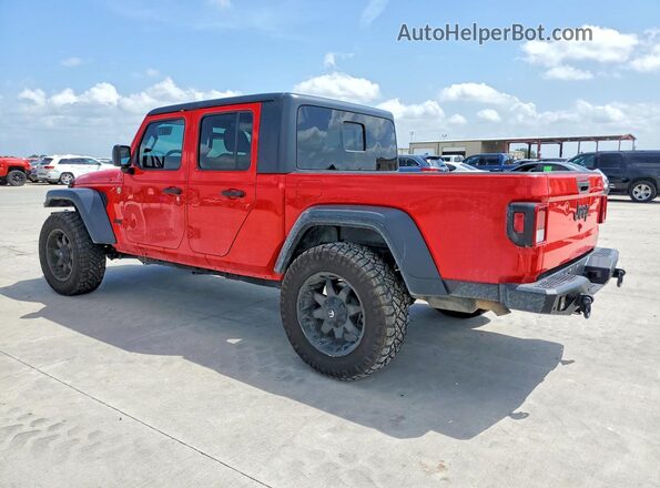 1C6HJTAG0LL108335 2020 JEEP GLADIATOR Red Հետևի ձախ