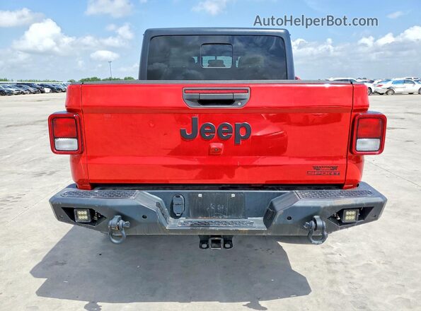 1C6HJTAG0LL108335 2020 JEEP GLADIATOR Red Հետևի տեսք