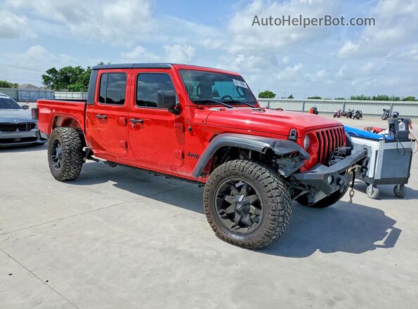 1C6HJTAG0LL108335 2020 JEEP GLADIATOR Red Առջևի աջ