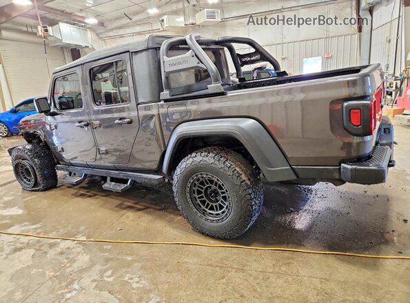 1C6HJTAG0LL134403 2020 JEEP GLADIATOR Gray Trasero izquierdo