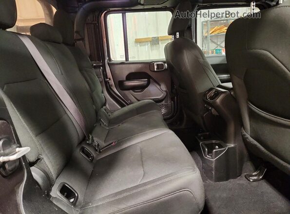 1C6HJTAG0LL134403 2020 JEEP GLADIATOR Gray Vista interior trasera