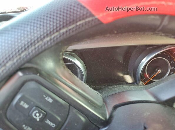 1C6HJTAG0ML514410 2021 JEEP GLADIATOR Red Вид щитка приладів