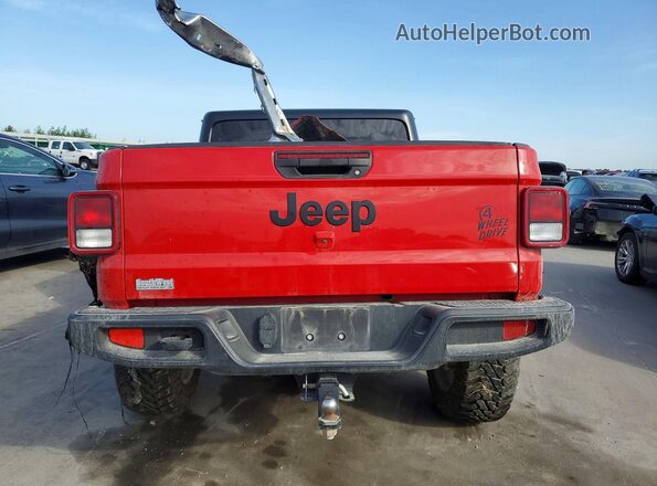 1C6HJTAG0ML514410 2021 JEEP GLADIATOR Red Вид ззаду