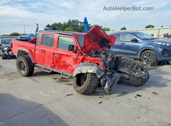 1C6HJTAG0ML514410 2021 JEEP GLADIATOR Red Передня права чверть