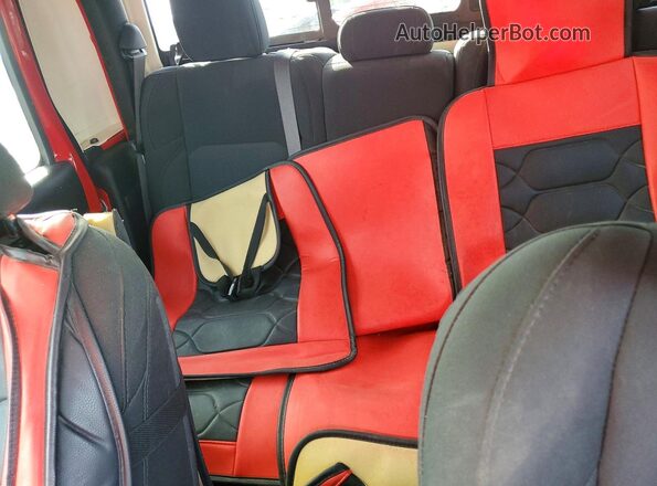 1C6HJTAG0ML514410 2021 JEEP GLADIATOR Red Вид задніх сидінь
