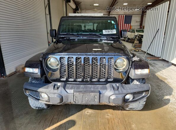 1C6HJTAG0ML516500 2021 JEEP GLADIATOR Black წინა ხედი
