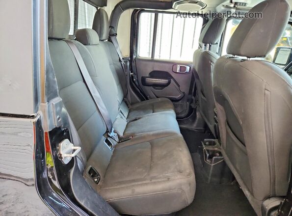 1C6HJTAG0ML516500 2021 JEEP GLADIATOR Black უკანა სავარძლების ხედი