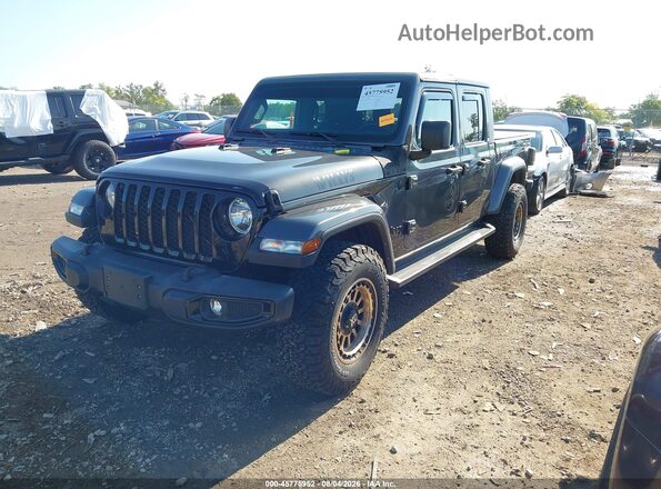 1C6HJTAG0ML596106 2021 JEEP GLADIATOR Gray Передня ліва чверть