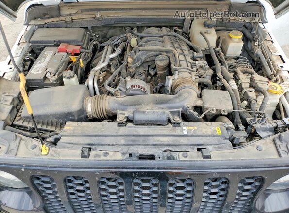 1C6HJTAG0NL143752 2022 JEEP GLADIATOR White Սալոնի հետևի տեսք