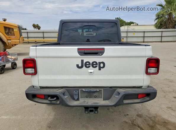 1C6HJTAG0NL143752 2022 JEEP GLADIATOR White Հետևի տեսք